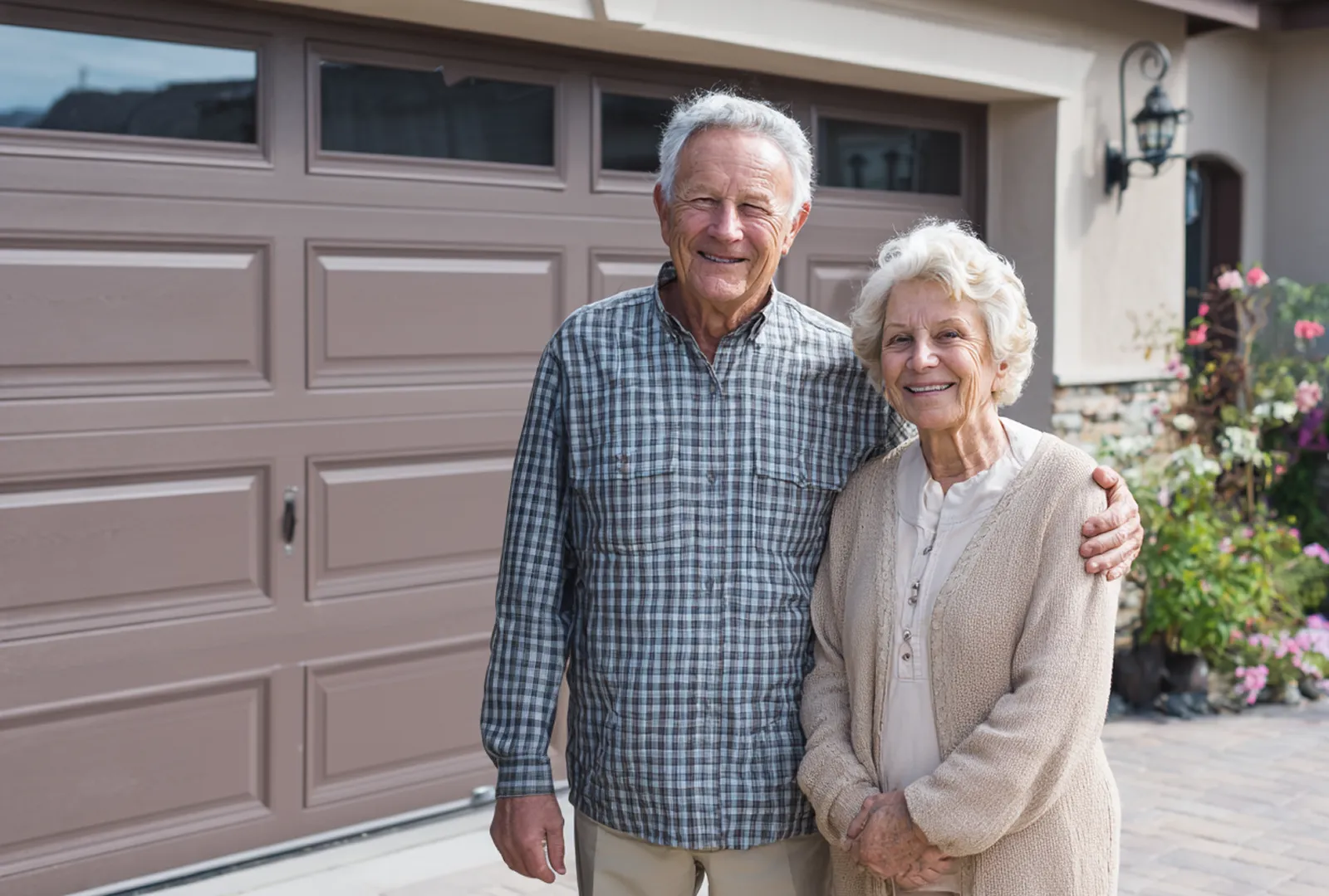 Garage door repair professional