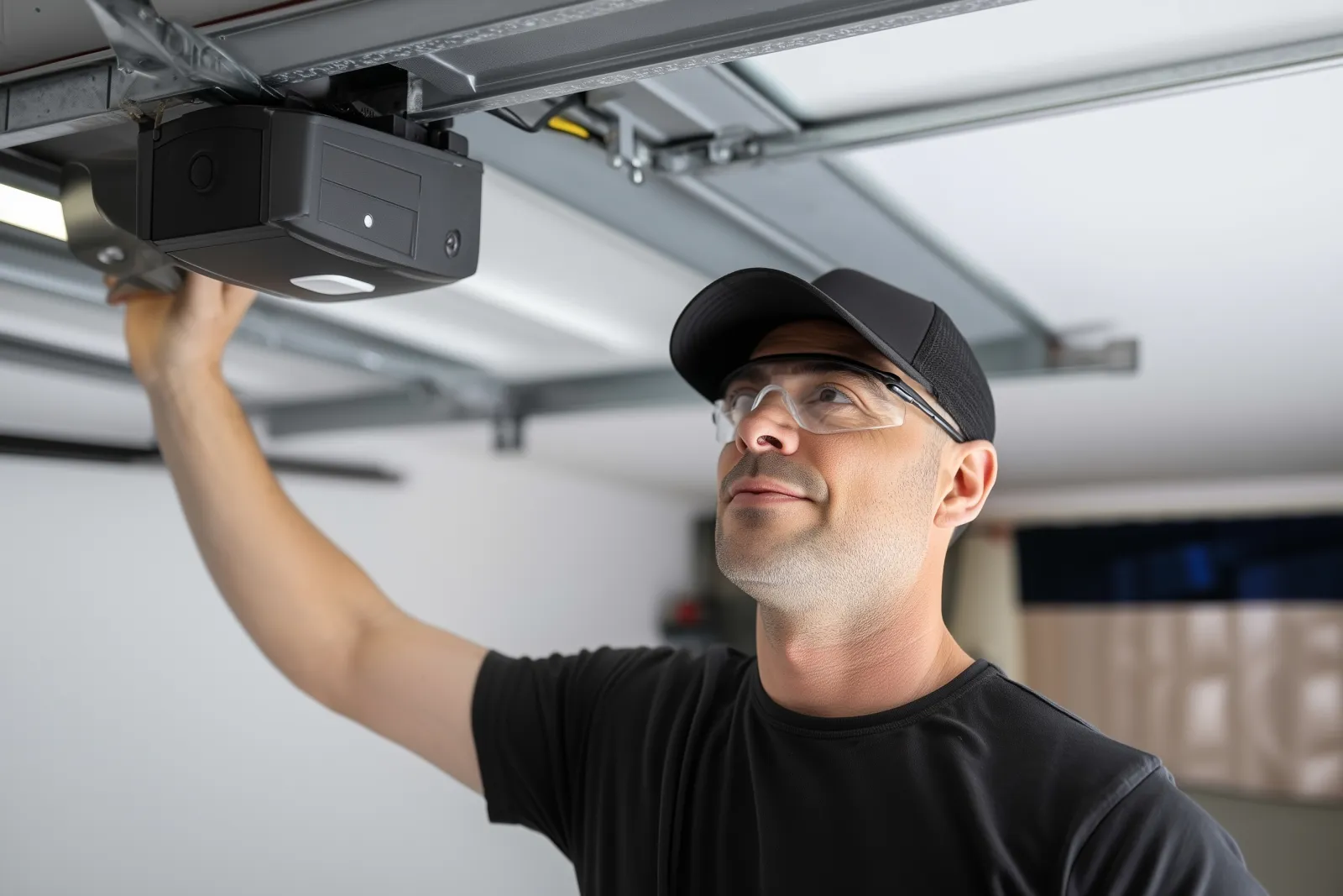 Garage door repair professional